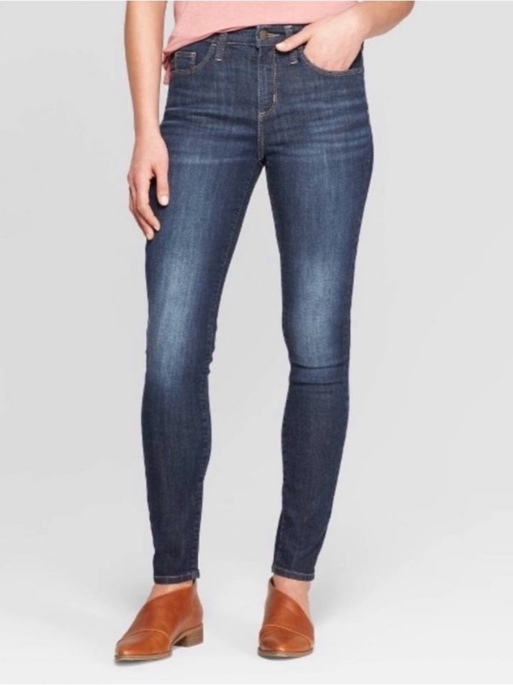 Mossimo Denim High Rise Skinny Jeans Size 10/R 30